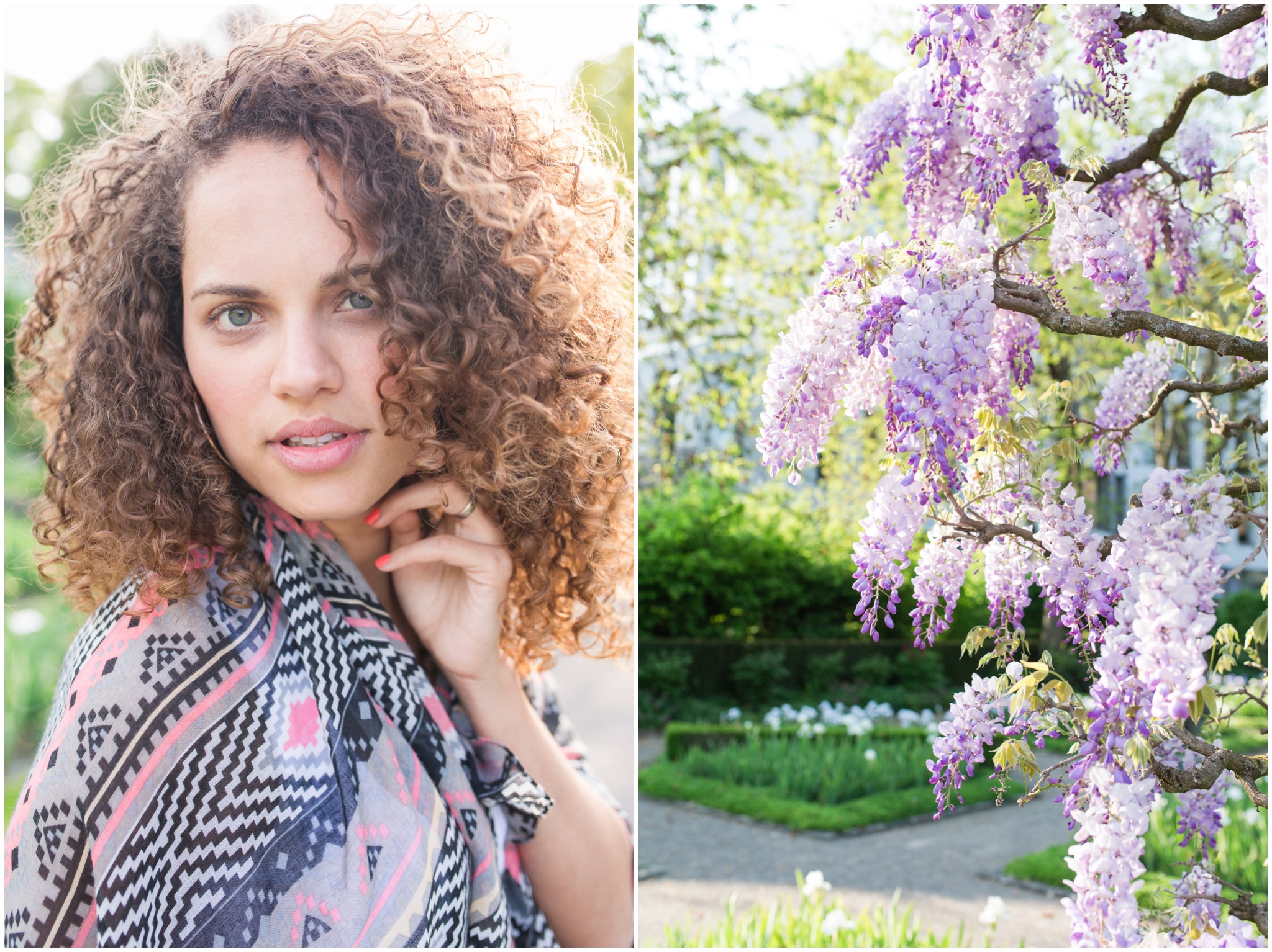 Fotoshooting Zürich Belvoirpark Fotograf Portrait Frühling