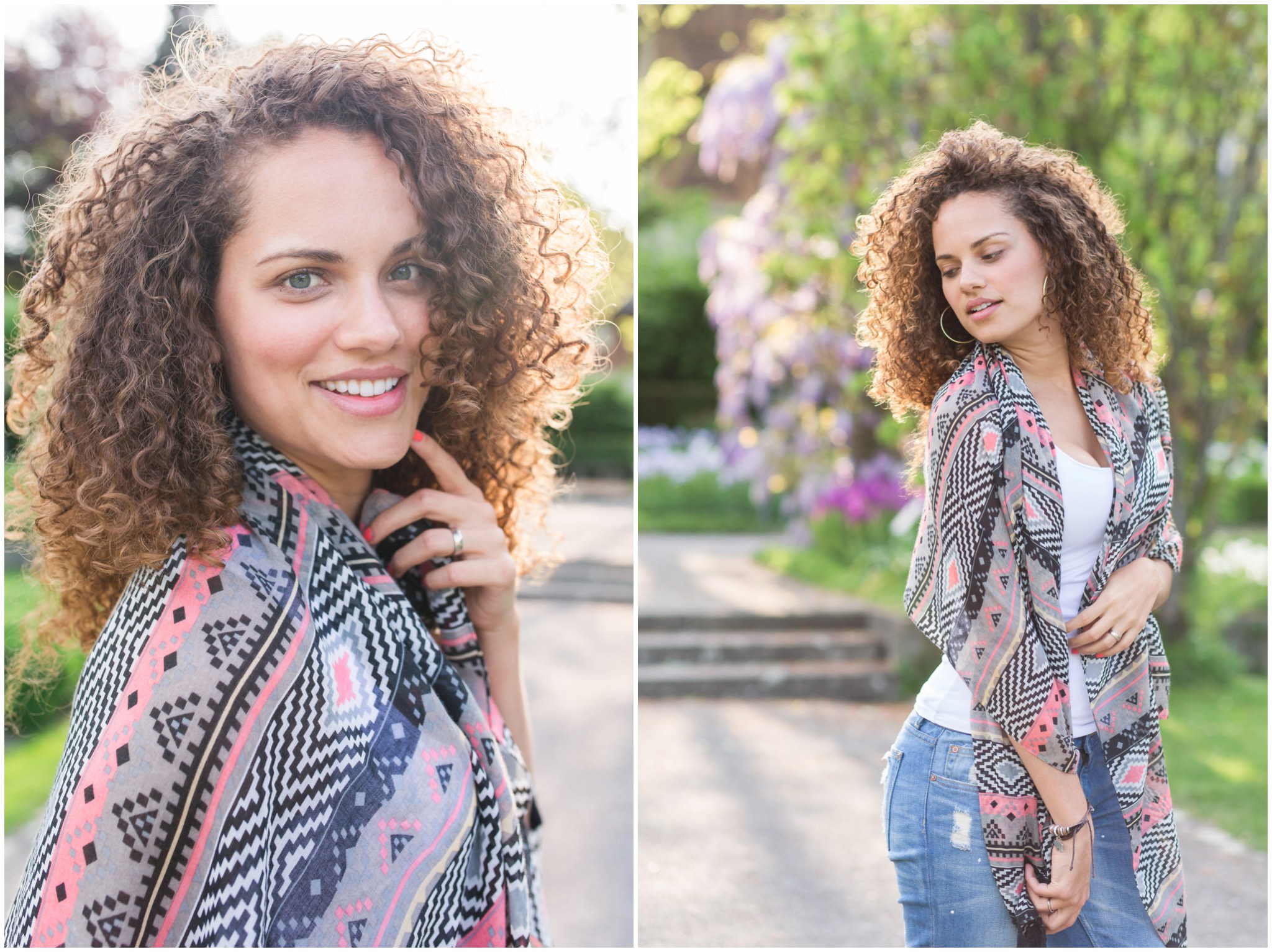 Fotoshooting Zürich Belvoirpark Fotograf Portrait Frühling