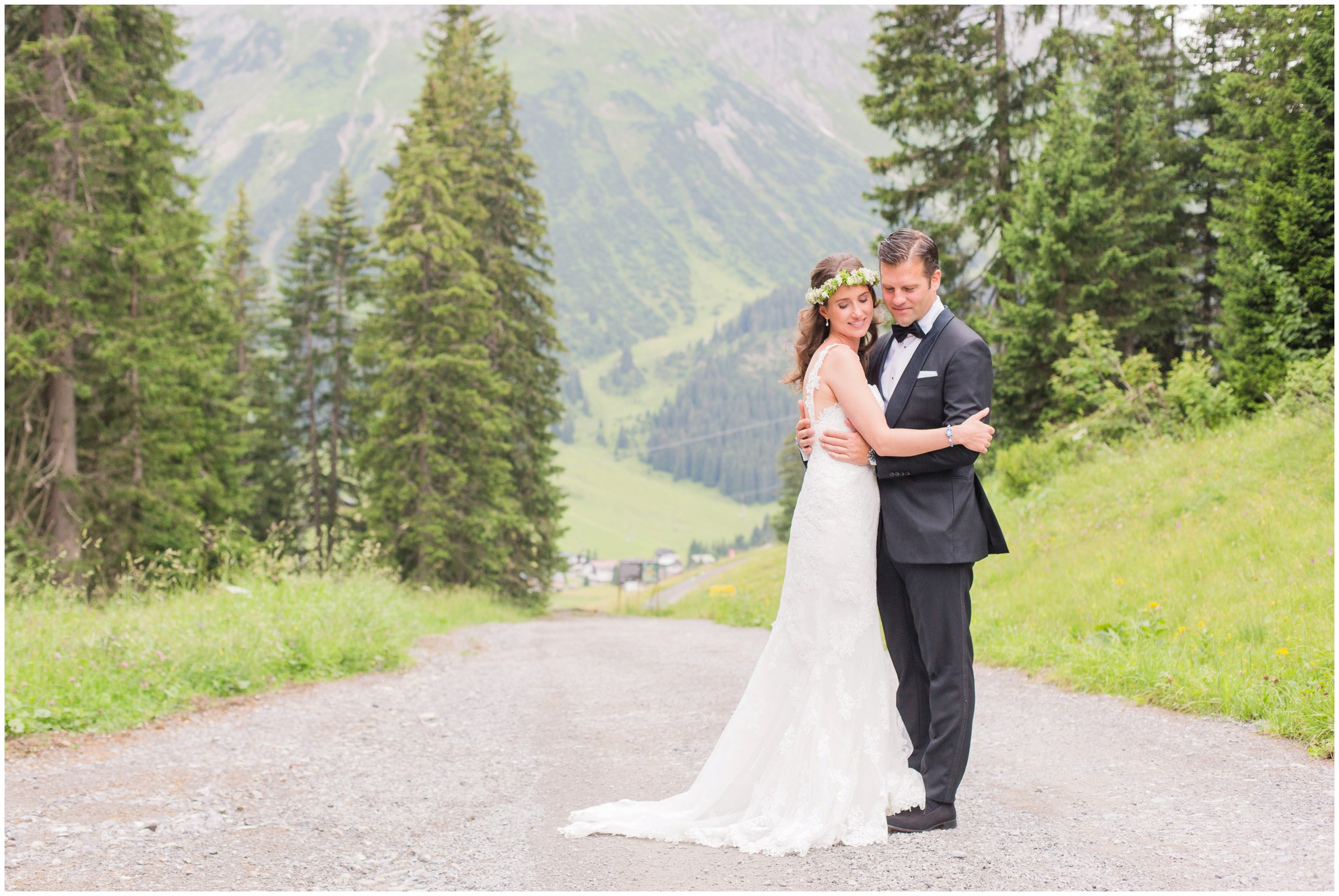 Hochzeitsfotograf Lech am Arlberg Fine Art Brautpaarshooting