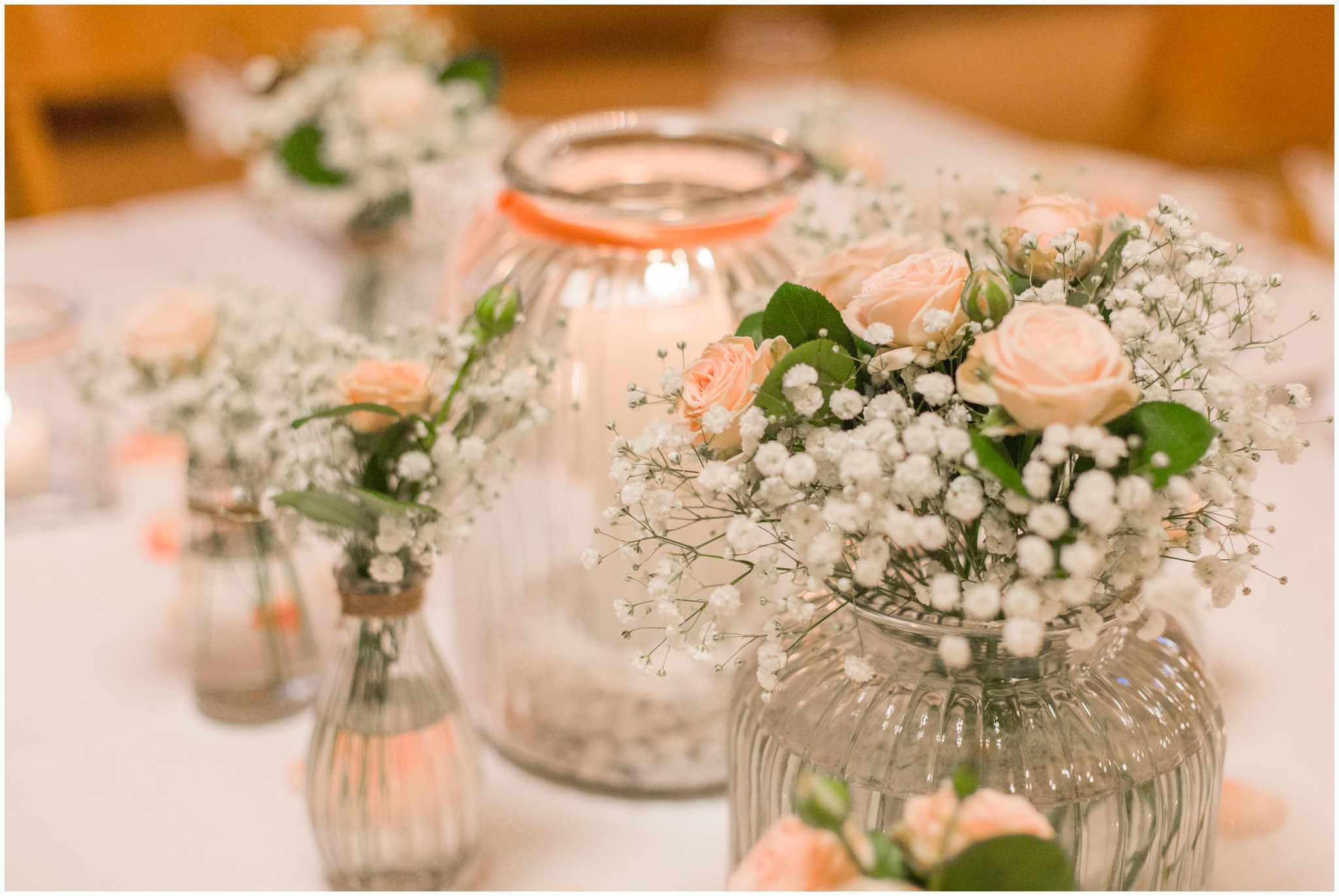 Blockhaus Schweini Seltisberg Tischdekoration