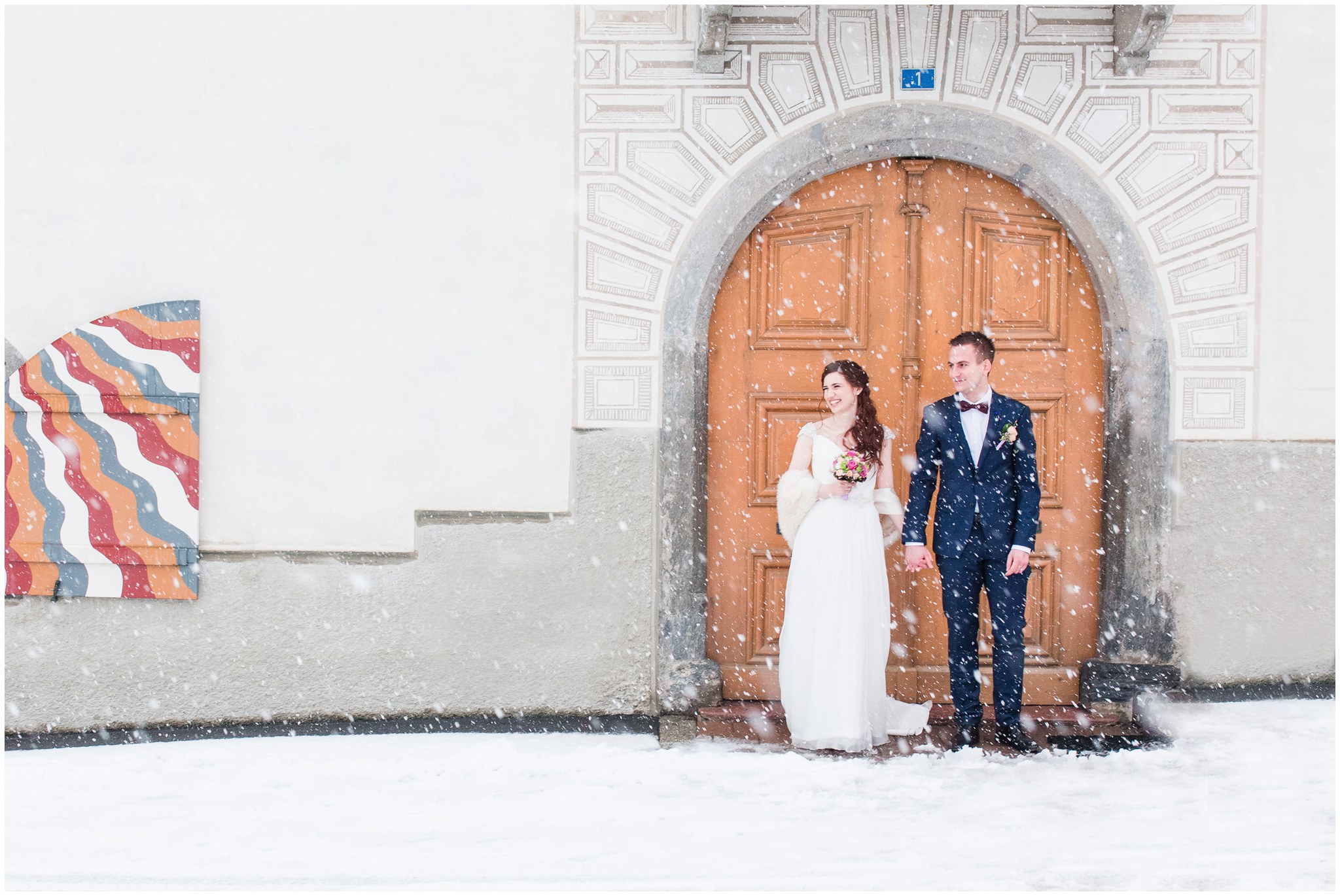 Hochzeitsfotograf Malans Graubünden Brautpaarshooting