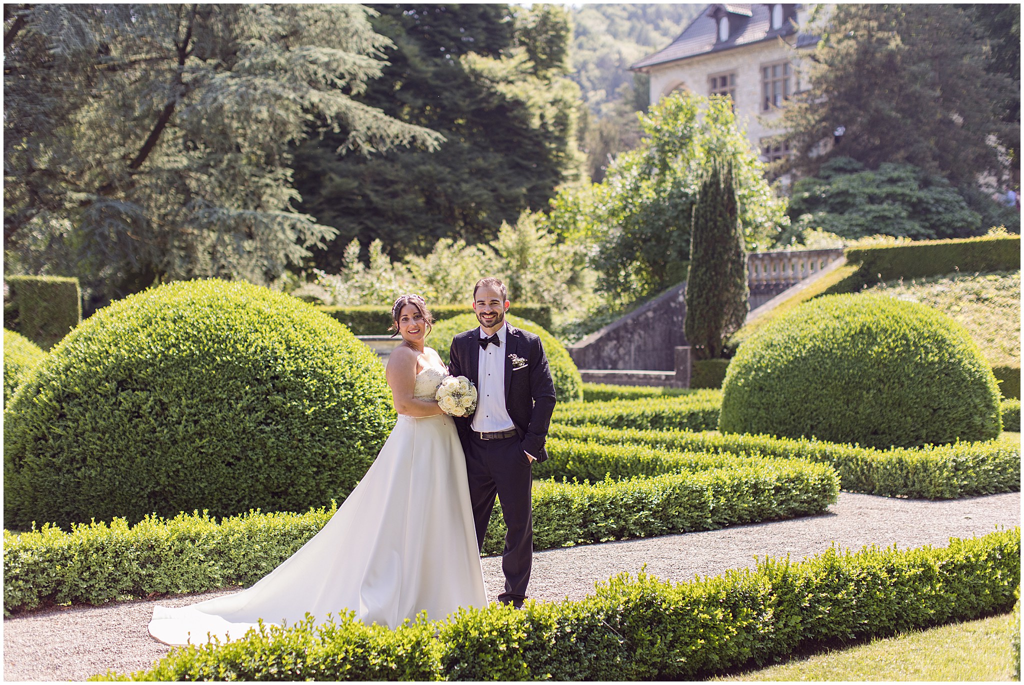 Hochzeitsfotograf Villa Boveri Brautpaarshooting
